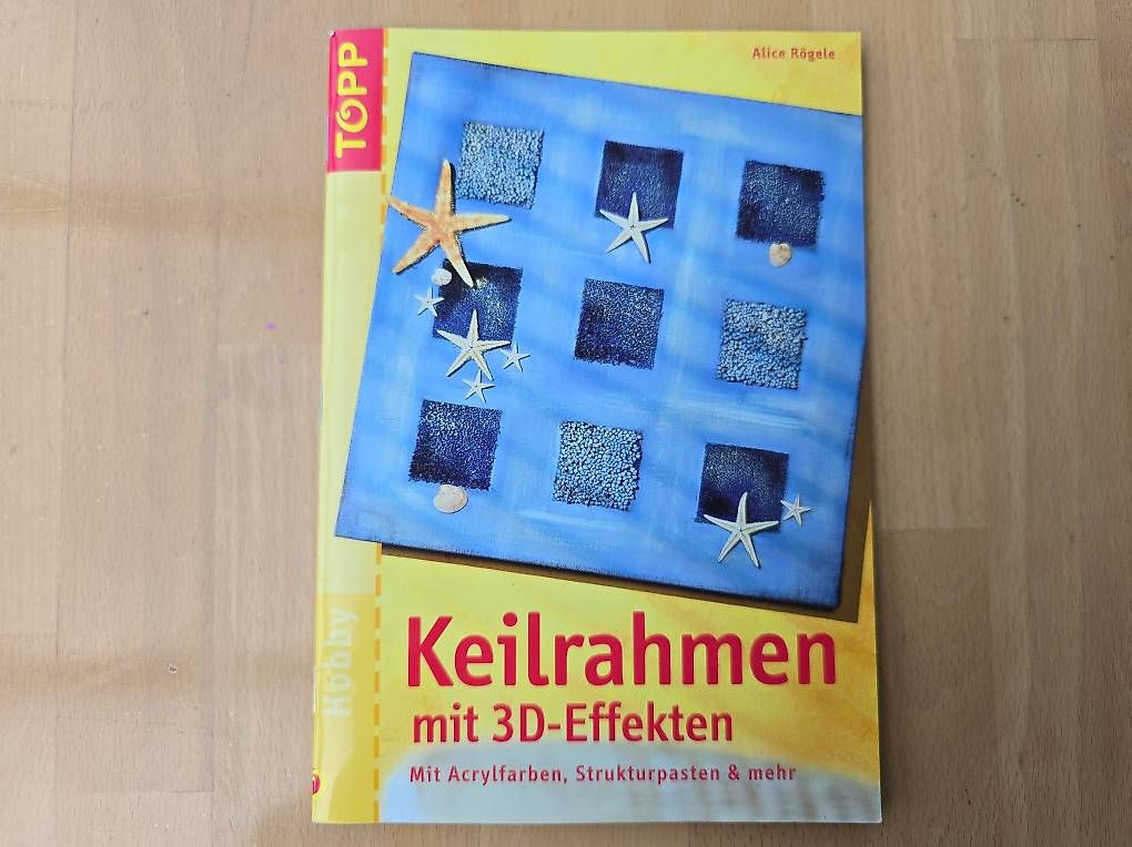 Libri: Keilrahmen mit 3D-Effekten selber gestalten, Neu – Nuovo (secondo la descrizione) da Knutwil venduto da Geschenksatelier