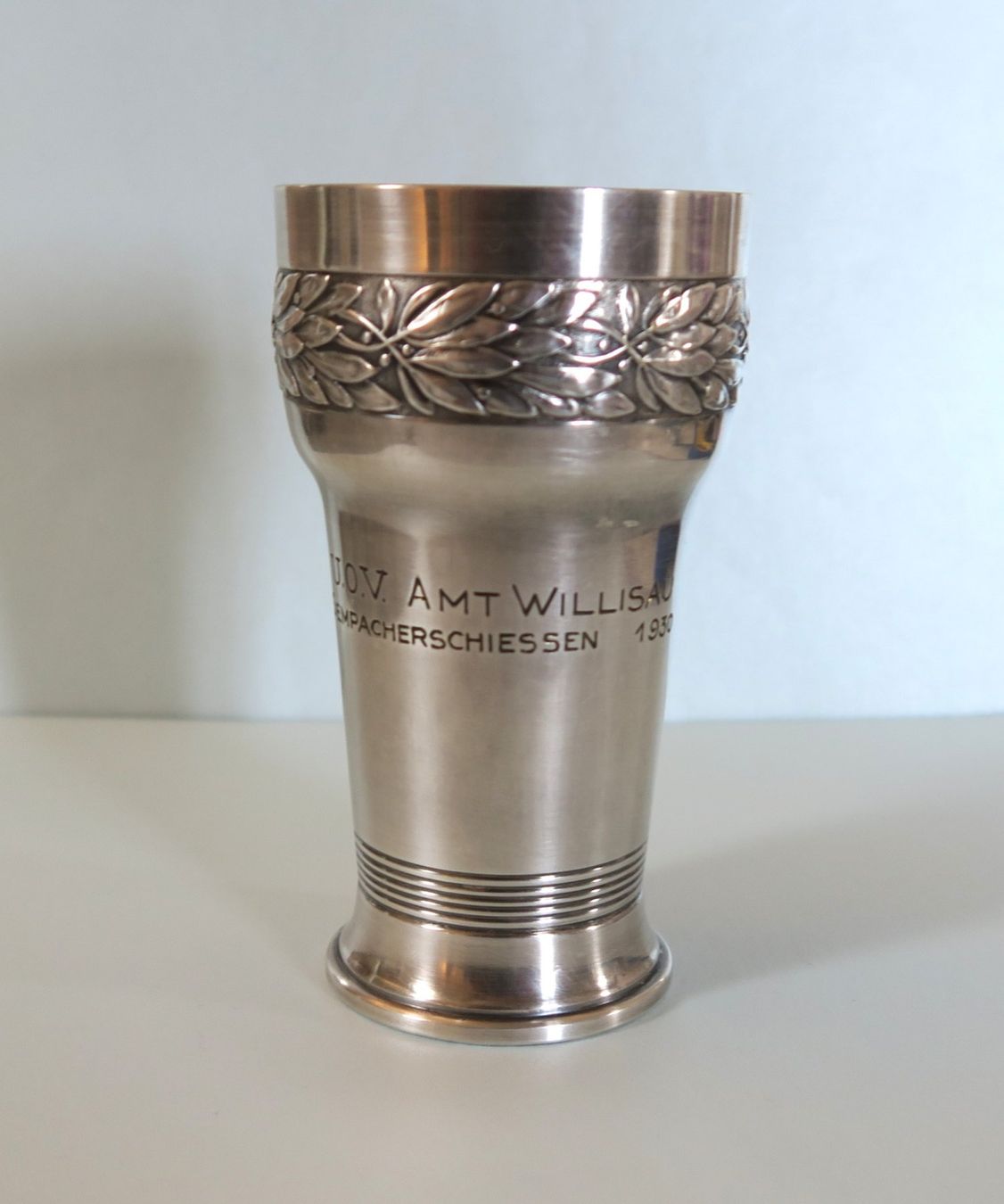 Altre raccolte & rarità: Becher Sempacherschiessen 1930, versilbert – Usato da Brittnau venduto da marlenestone 1