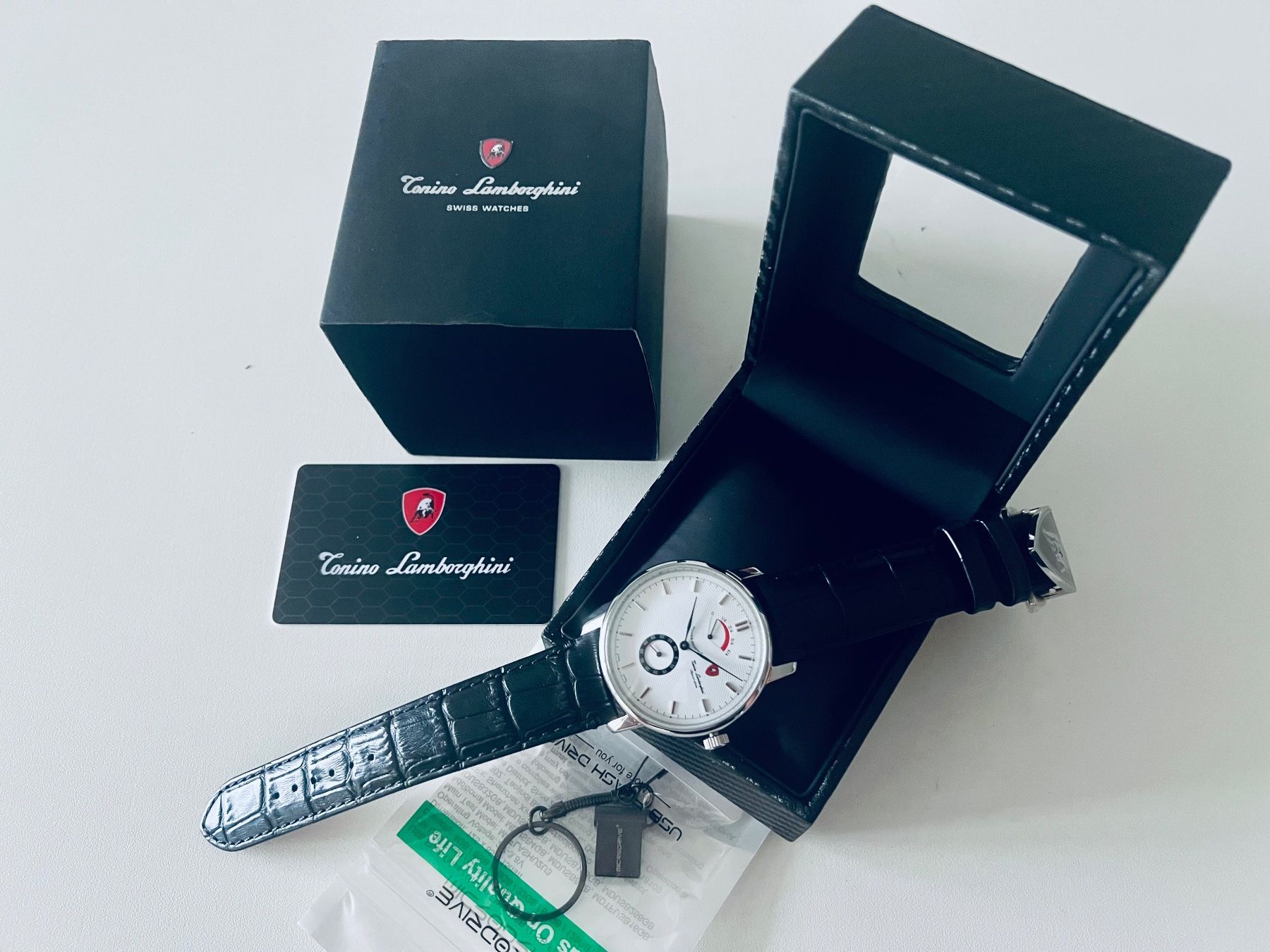 Lamborghini Orologi: Tonino Lamborghini Power Reserve/Small Second - Special Ed. – Nuovo e nell'imballaggio originale da Le Mont-sur-Lausanne venduto da LycaGallery 9