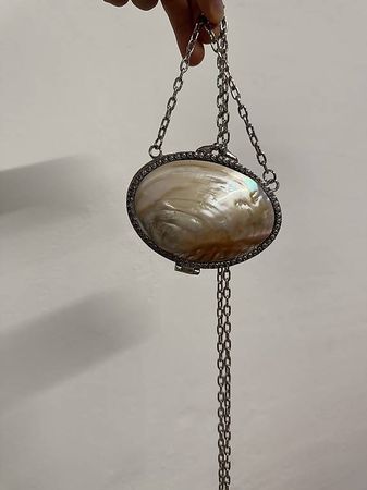 wunderschöne perlmut tasche