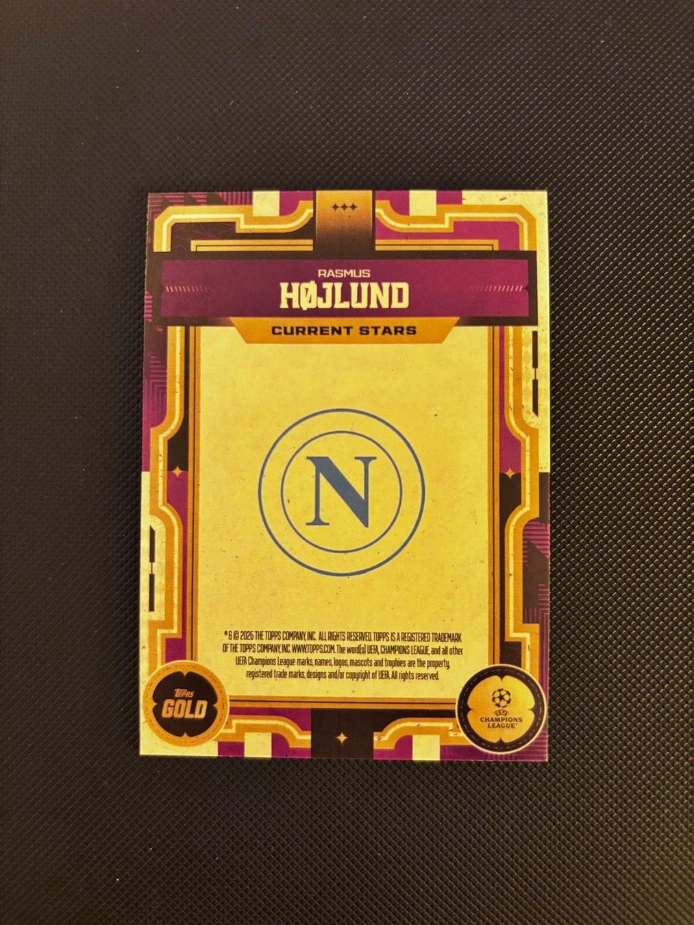 Topps Sammelbilder & Trading cards: Topps Rasmus Hojlund 43/50 Current Stars Parallel – Neu (gemäss Beschreibung) aus Châtelaine von Nico_Este 1