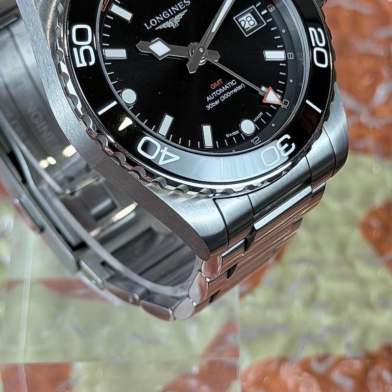 Orologi: Longines Hydroconquest GMT L3.790.4.56.6 – Usato da Genève venduto da minty.watches 6