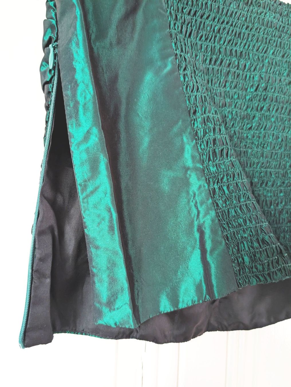 Vestiti: ASHLEY BROOKE : Robe/ensemble de soirée satin vert moiré 38 – Nuovo e nell'imballaggio originale da Petit-Lancy venduto da lilycerise 7