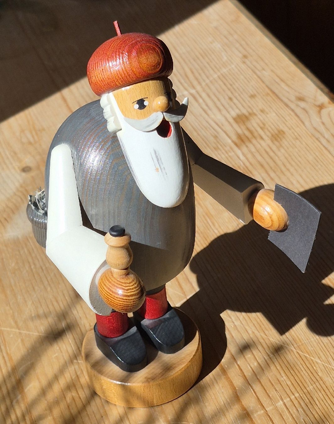 Statuette: Holz Räuchermännchen , Erzgebirge – Usato da Schönengrund venduto da cosmicsunlight 1
