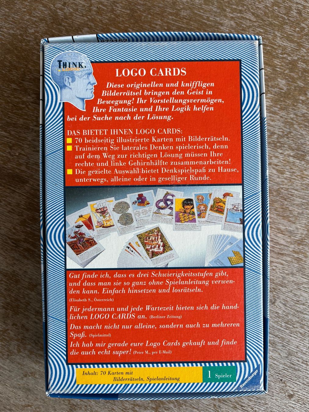 Ravensburger Spiele: Ravensburger Spiel "Think logic" – Neu (gemäss Beschreibung) aus Bauma von Budgerigar 3