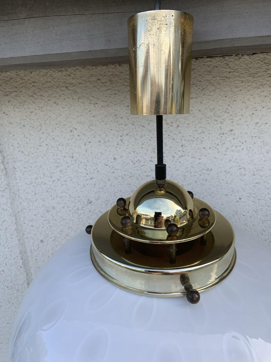 Lampadari & plafoniere: Pendelleuchte Glas/Messing – Usato da Elgg venduto da dan_f8gv 2