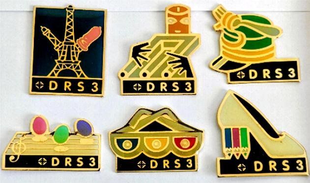 Placchette & Badge: 6 Pins DRS 3 – Usato da Pfäffikon ZH venduto da Colacity