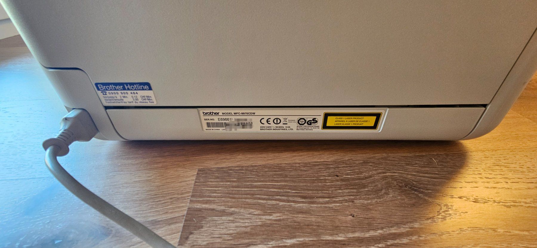 Brother Drucker: Brother MFC-9970CDW Farb-Laser Multifunktionsdrucker – Gebraucht aus Mettlen von Stinksogge 7
