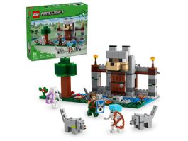 Lego Minecraft #21261 Die Wolfsfestung neu & ovp
