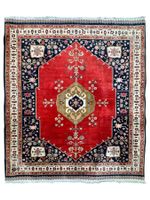 Tapis kazak KAZARIS laine noué main. Caucase 249x198 cm