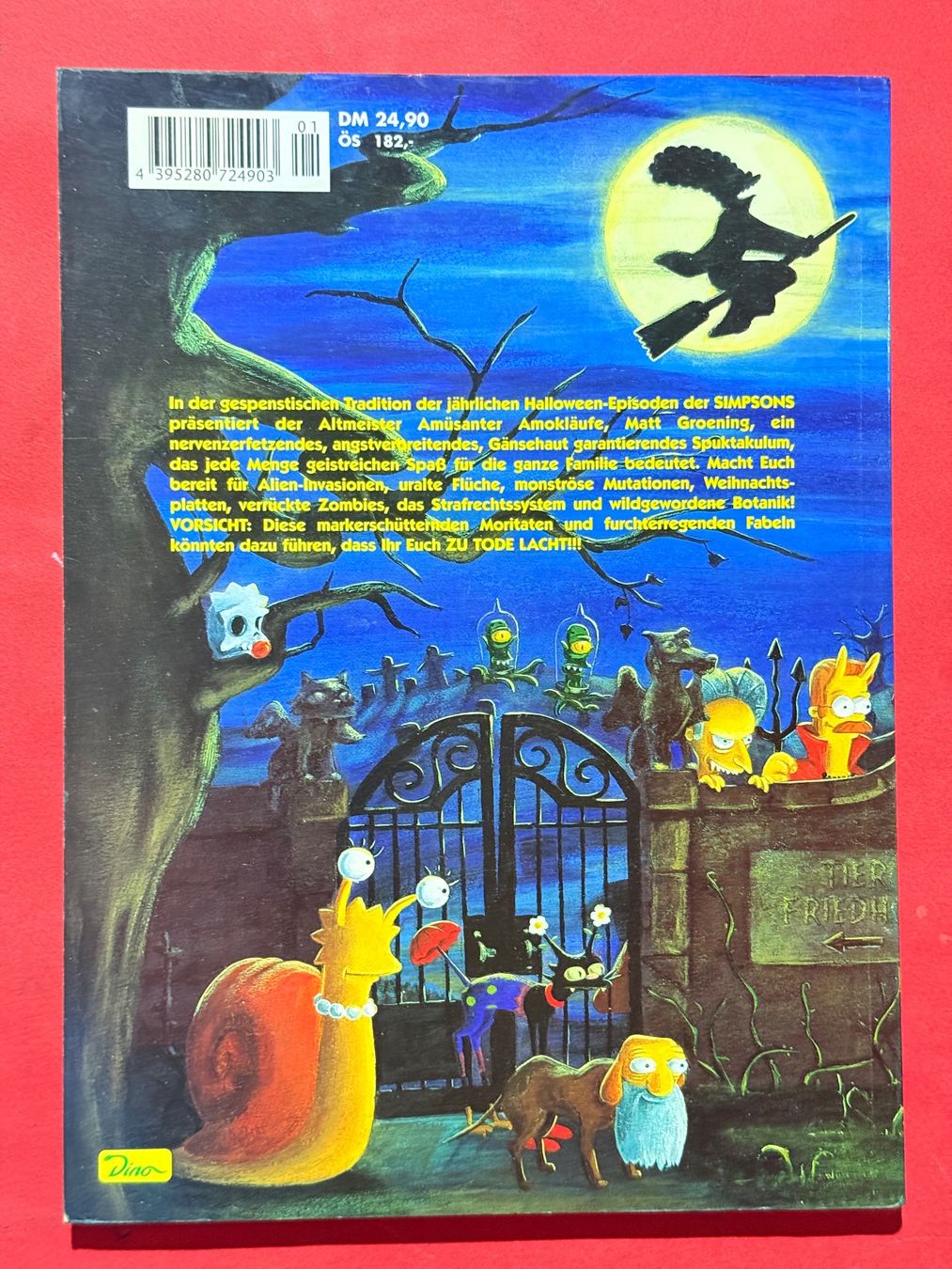 Fumetti: Bart Simpson Wusel-Grusel Halligalli Horrorshow – Usato da Zuerich venduto da SonderArt-Wertgut 5