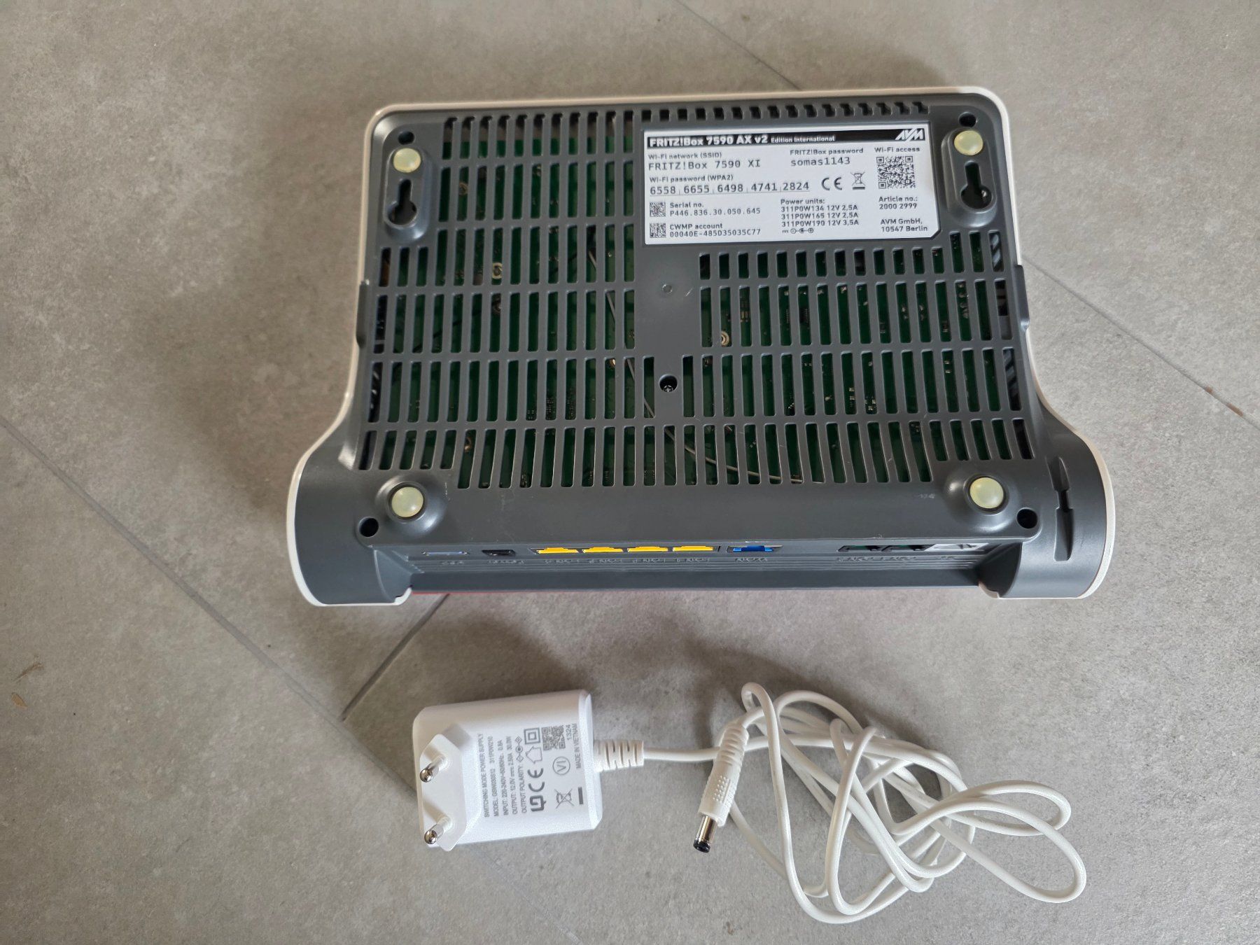Fritz Modem & Router: Fritz!Box 7590 - Top Zustand! – Usato da Bettlach venduto da chichox3 2