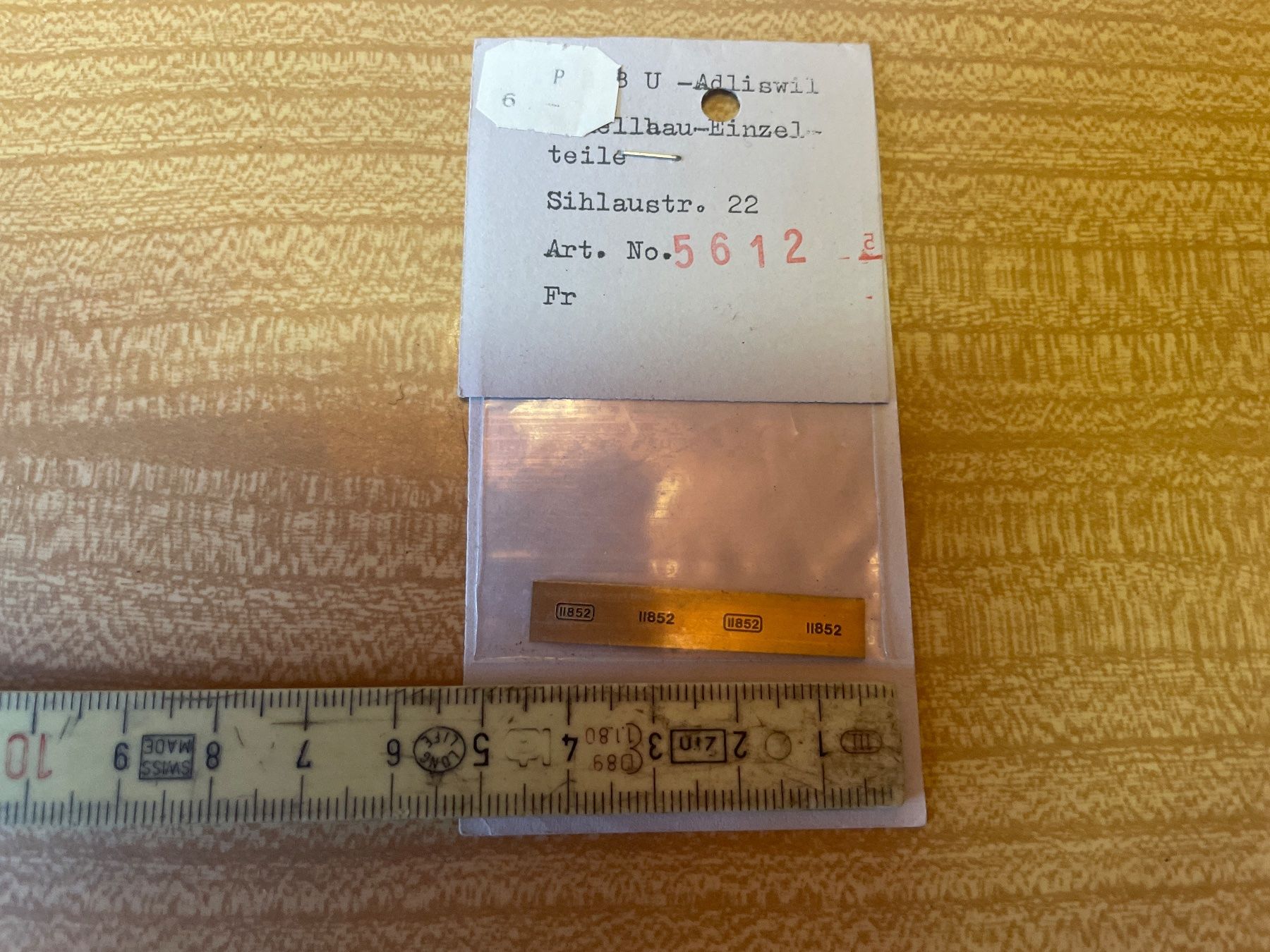 Wabu Modellini di ferrovie: Original H0 Modellbau Ersatzteil 5612 – Nuovo (secondo la descrizione) da Suhr venduto da Daneli7 1