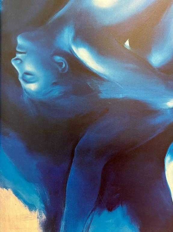 Foto & Immagini: Daniel Gasser Kunstdruck 1992 abstrakte Aktkomposition – Usato da Obernau venduto da Arche_Noah_Brocki 3