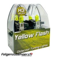 Halogenbirne gelb für Fahrzeuge 12V H3