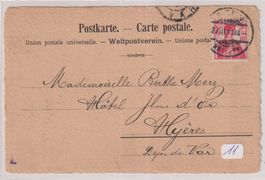 Z35) ) Postkarte UPU , sehe Scan