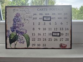 Kalender-Tafel (Schieber)
