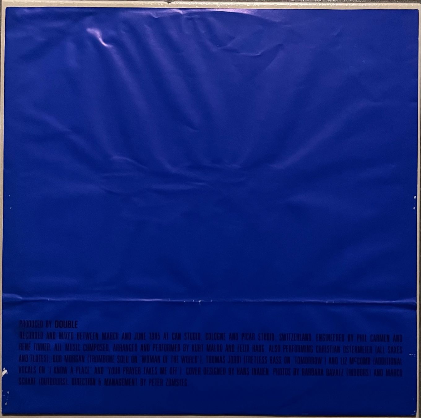 Vinyles: DOUBLE - BLUE - 33 Tours – D'occasion à Bussigny par vinyl-pas-cher 4