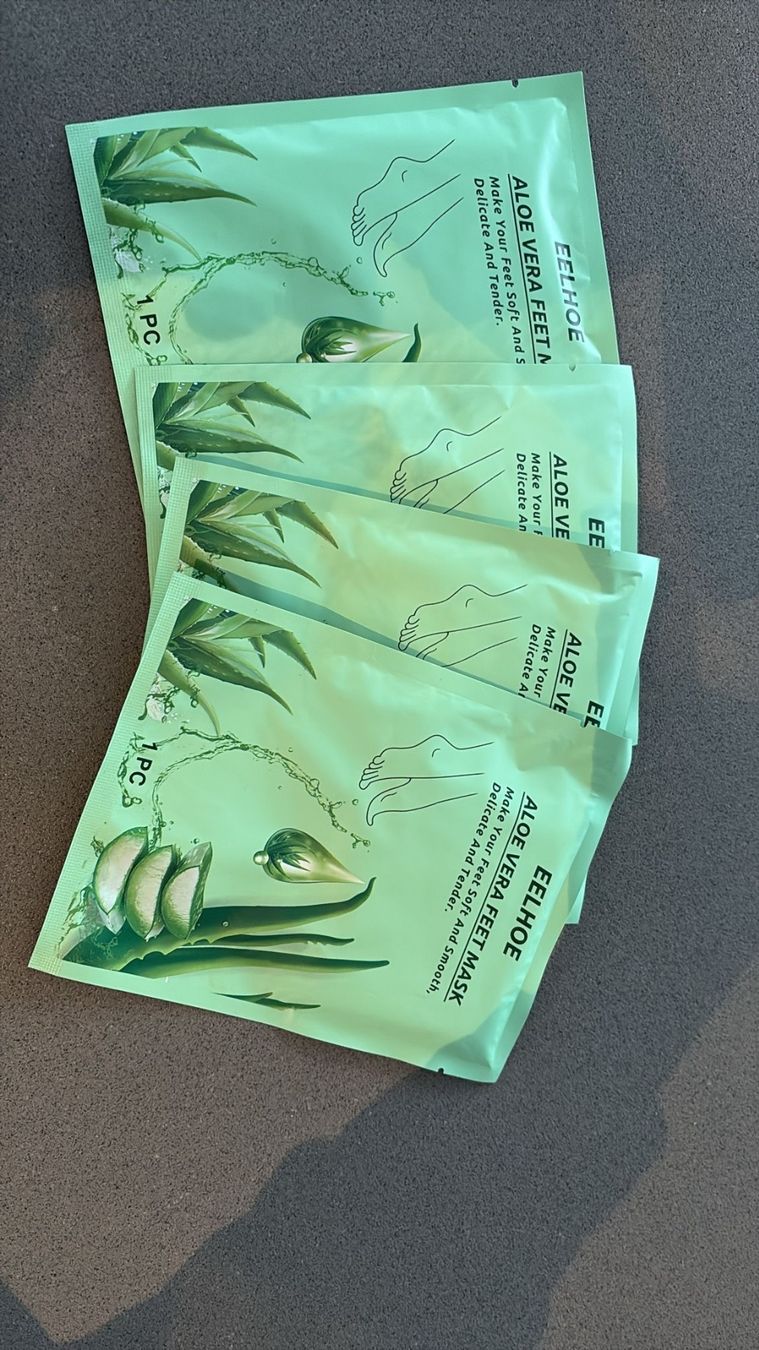 Pedicure: Aloe Vera Fussmasken – Nuovo e nell'imballaggio originale da Bonaduz venduto da cfm_5s5j