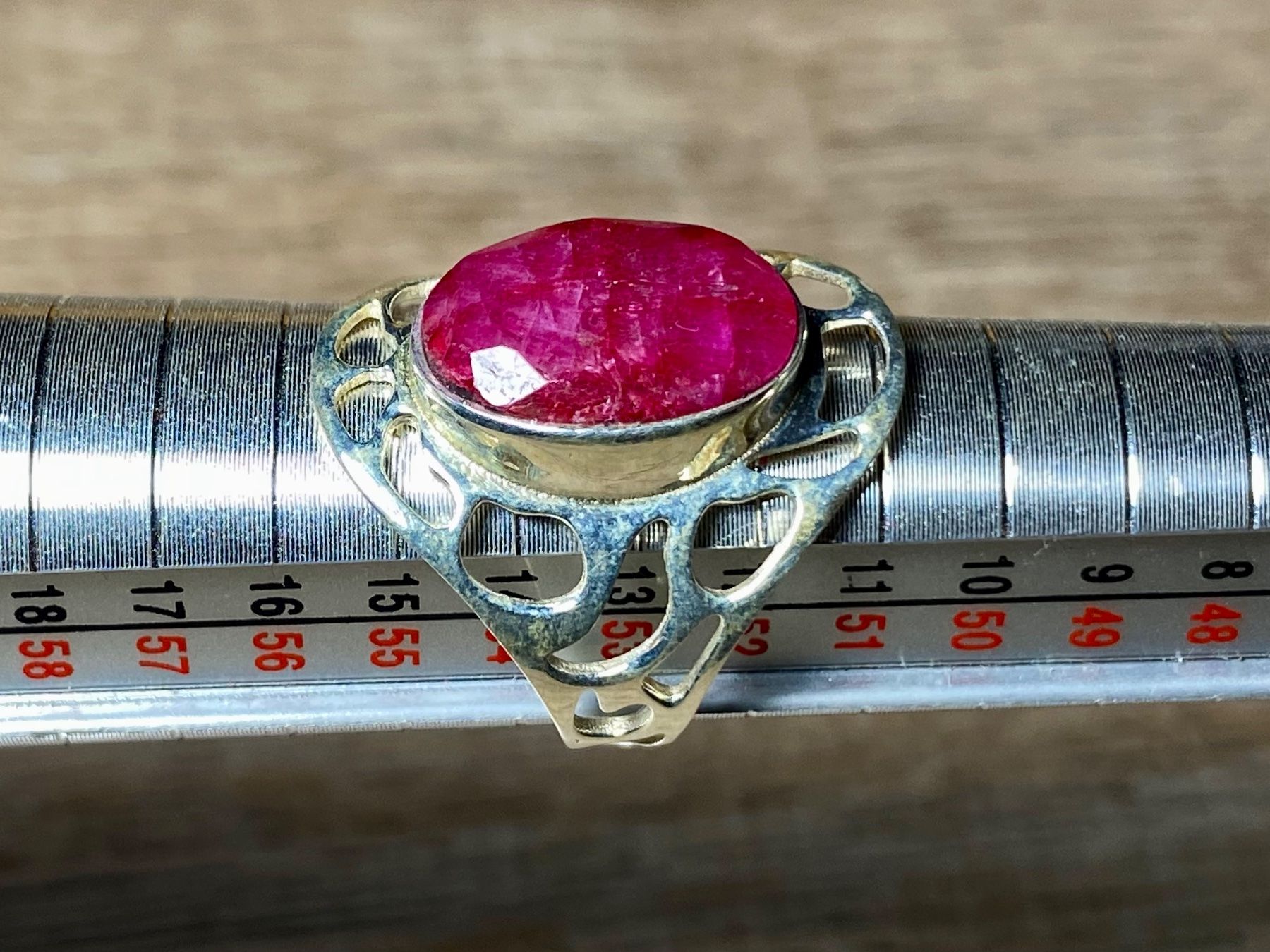 Ringe: natürlicher Rubin - 925 Silber Ring orientalisch – Neu und originalverpackt aus Laax von Kiki_Kingdom3 9
