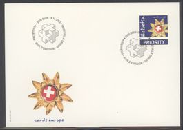 2002, FDC, Tourismusmarken, Gruss aus der Schweiz (Nr. 1069)