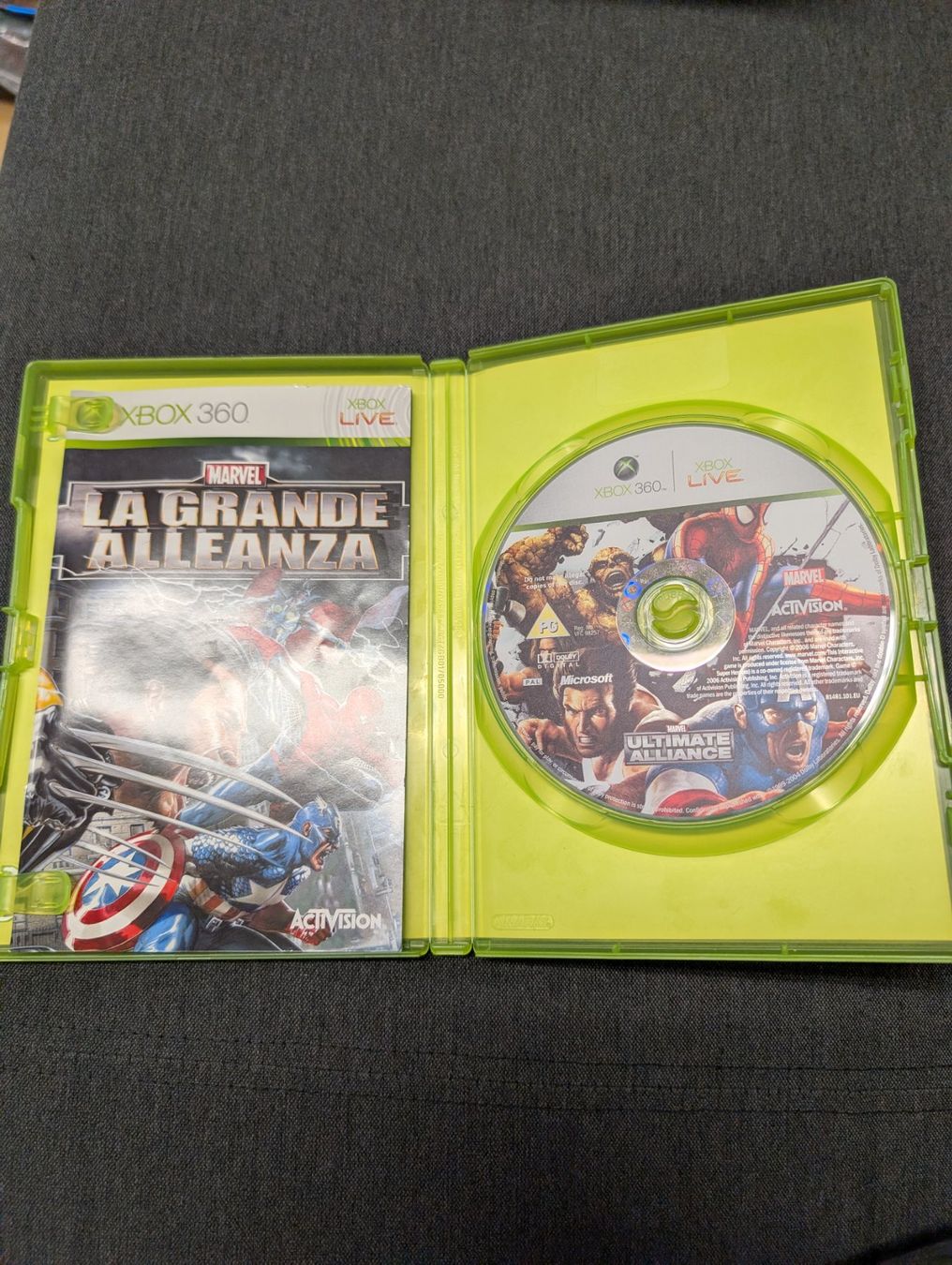 Giochi: Marvel la grande alleanza Microsoft xbox 360 – Usato da Giubiasco venduto da Ticinerd 2