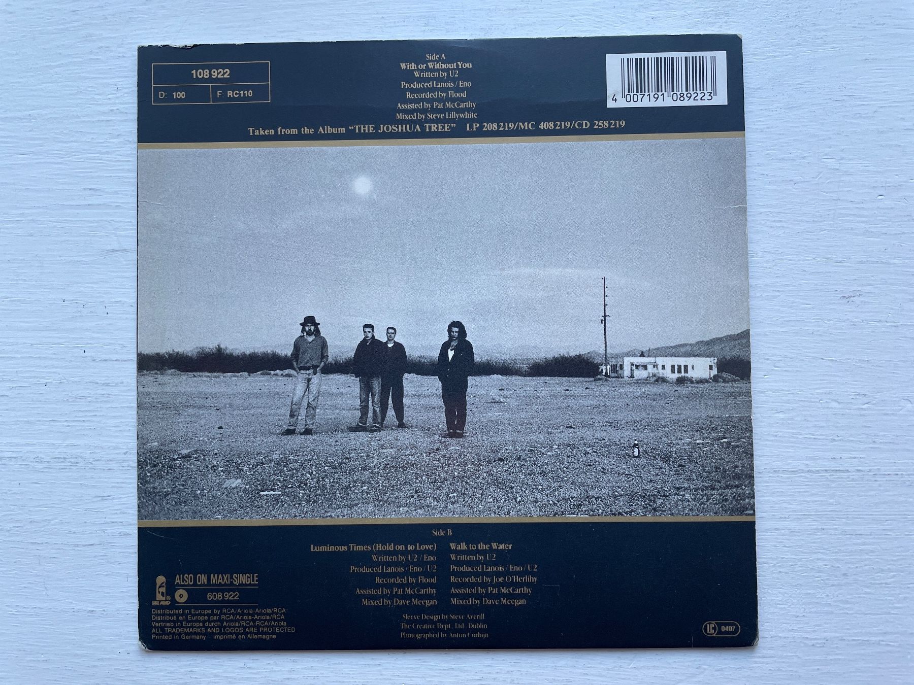 Vinyles: U2 - With Or Without You - 7" Single, 1987 – D'occasion à Zürich par Andy_t71 1