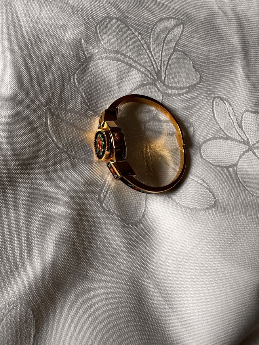 Orologi: Vintage Floral Bangle Watch - Unique and Elegant Design – Nuovo (secondo la descrizione) da Zürich venduto da 613_g8jy 6