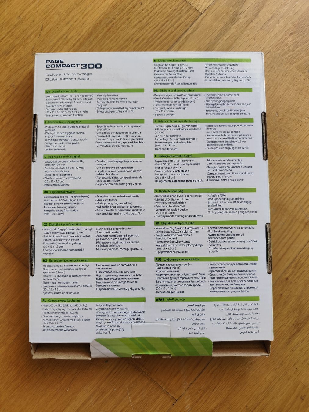 Soehnle Balances de cuisine: Soehnle Page Compact 300 Slate Kitchen Scale – D'occasion à Zürich par chu_dn2x 1