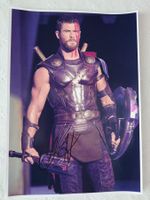 Original Autogramm von Chris Hemsworth als Thor 21x29,7 cm