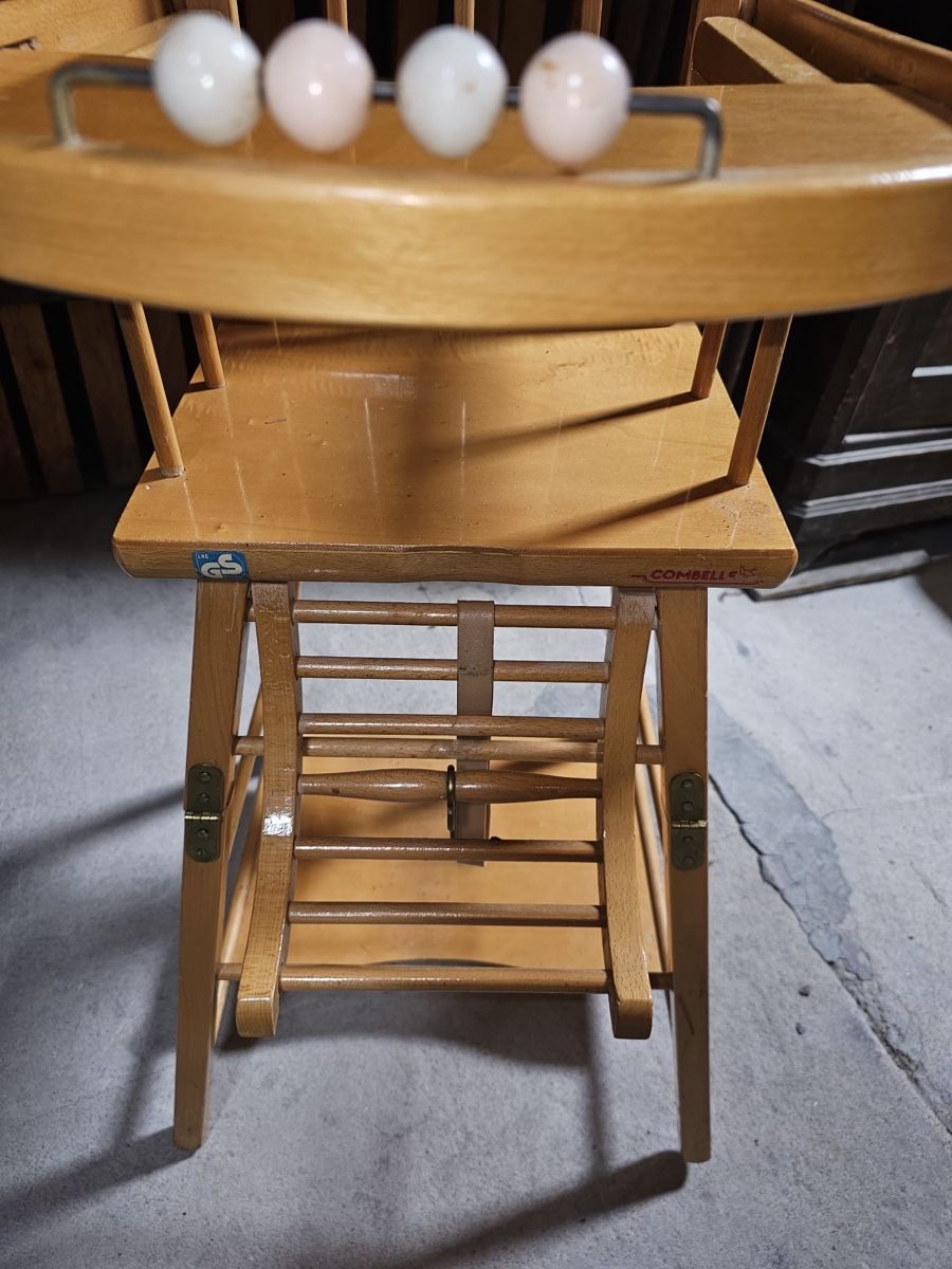 Seggioloni: Chaise haute en bois – Usato da Pully venduto da del_x2mk 3