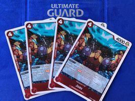 4x One Piece TCG - Jozu Holo Playset