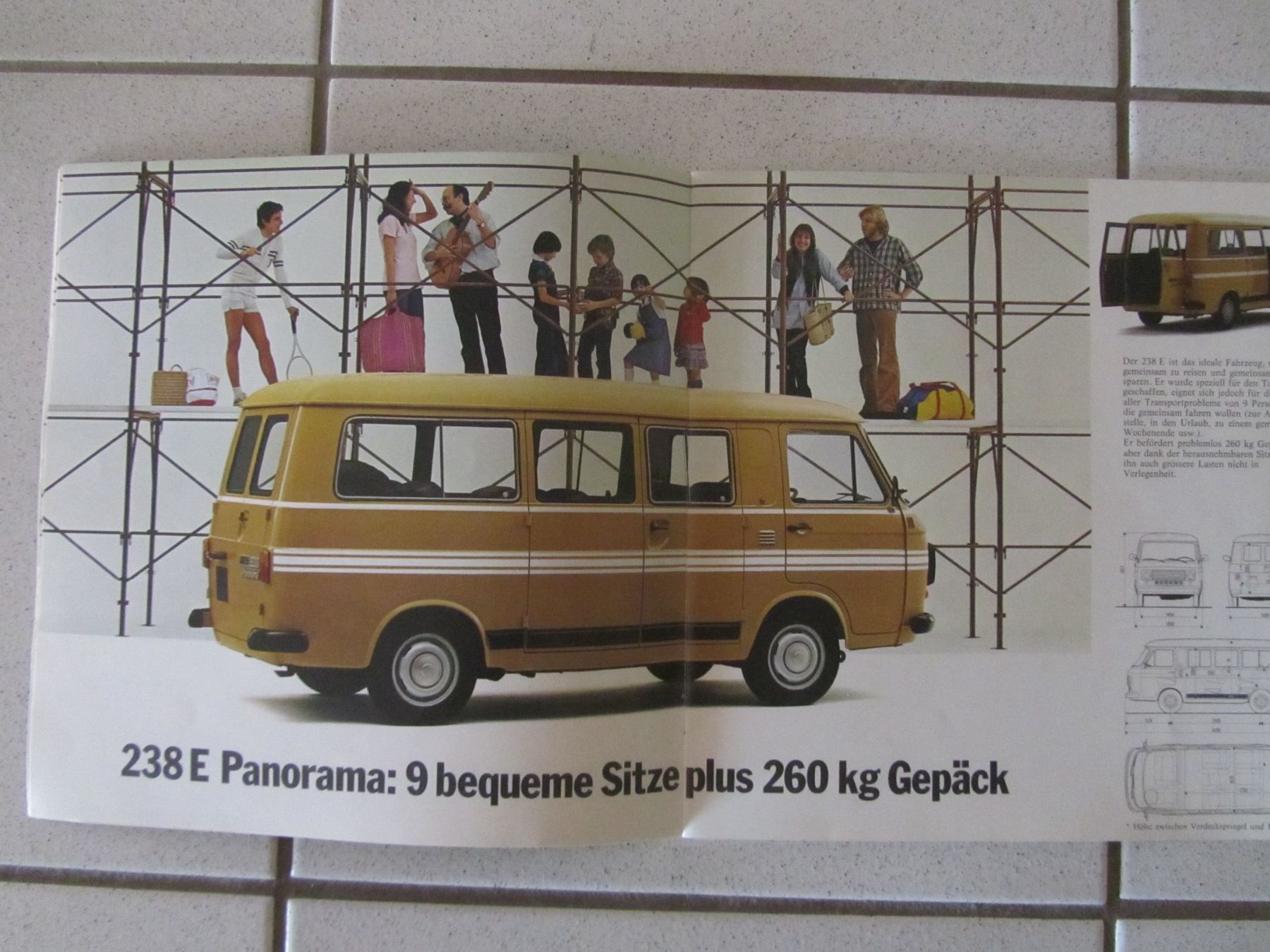 Documenti: Fiat Bus 238, Prospekt von 1981 – Usato da Weiningen ZH venduto da dietsch57 5