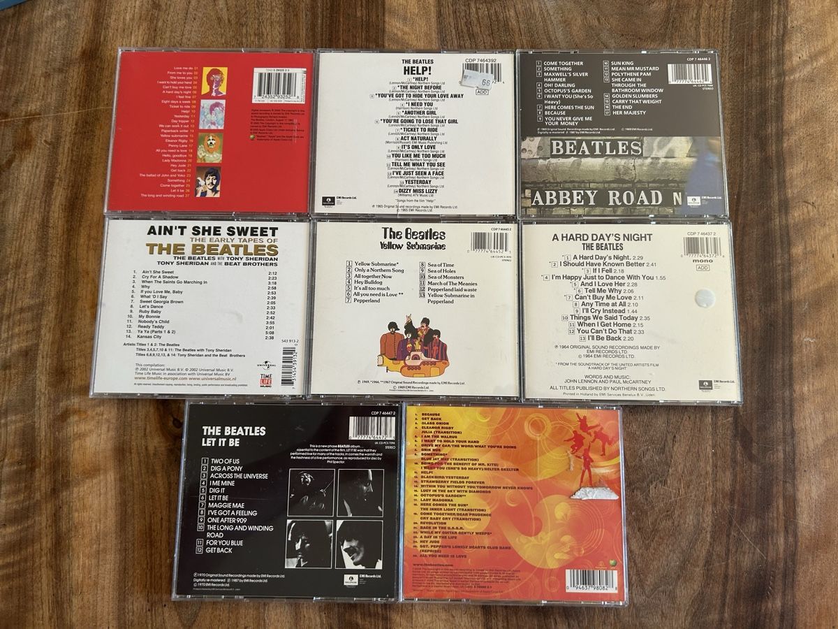 CD: The Beatles - 8 LP - CD-Sammlung – Usato da Bern venduto da Carhead 1