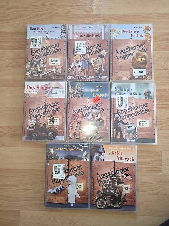 Tutti i DVDs: DVD's der Augsburgerpuppenkiste – Usato da Egliswil venduto da Belinda82 1