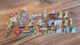 Fussball Pins aus den 90er