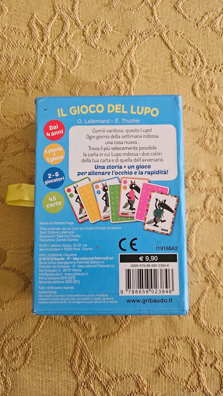 Spiele: "Il gioco del lupo" gioco di carte – Gebraucht aus Melano von H-Sara 1