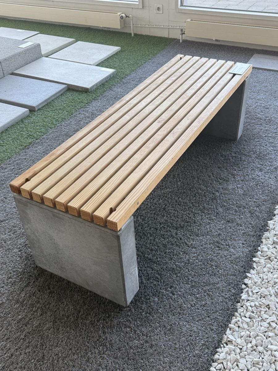 Panchine: Sitzbank mit Holzrost – Nuovo (secondo la descrizione) da Bussnang venduto da IfeAS4