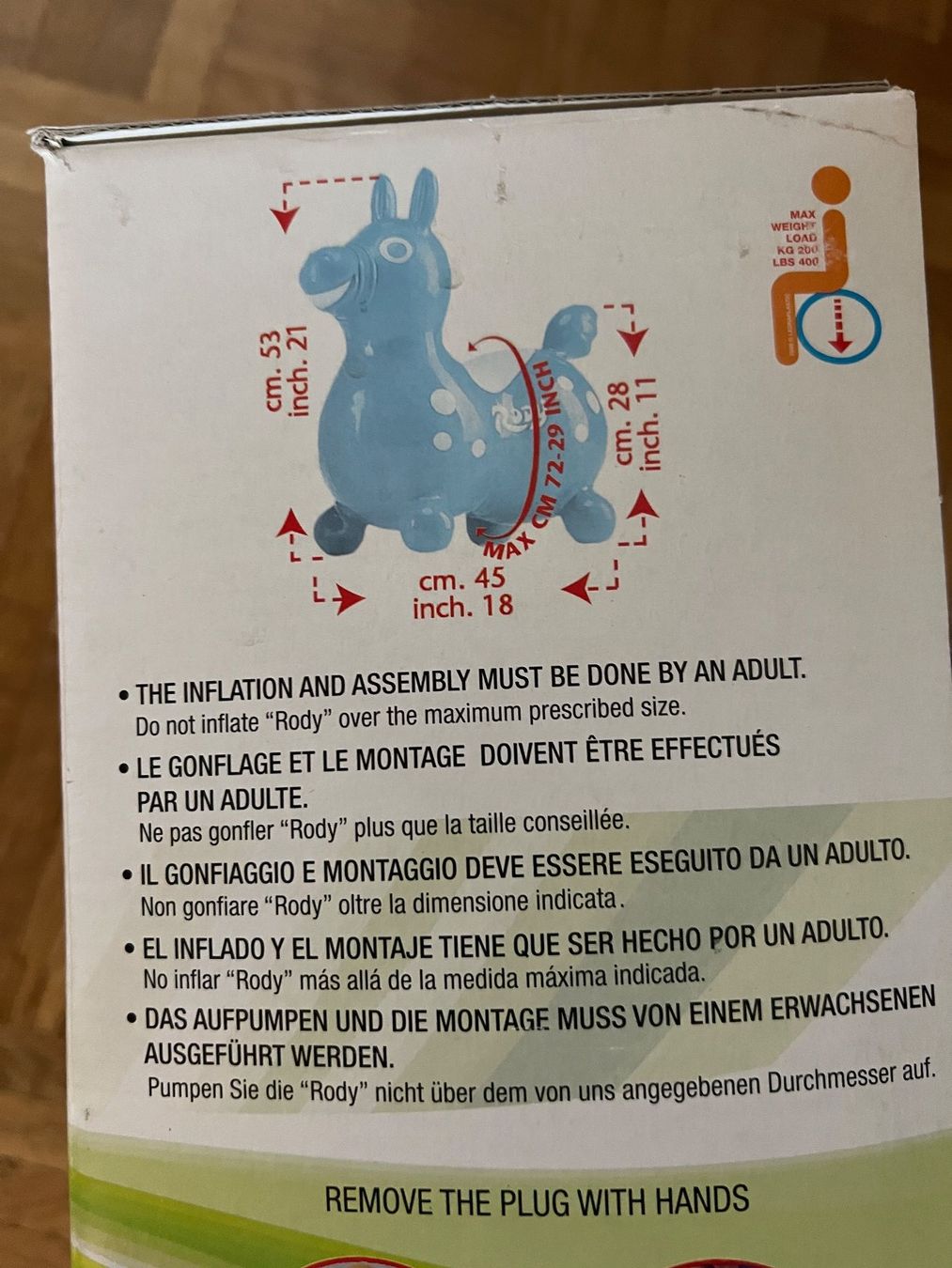 Giocattoli: Hüpfpferdchen – Nuovo e nell'imballaggio originale da Luzern venduto da HeikeHasi 3