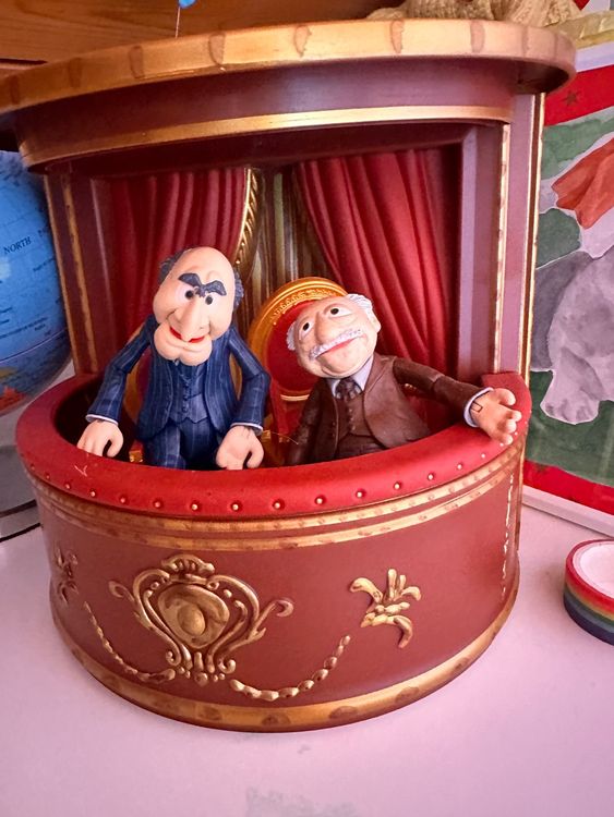 Muppets Show Statler Waldorf Figuren auf Balkon | Kaufen auf Ricardo