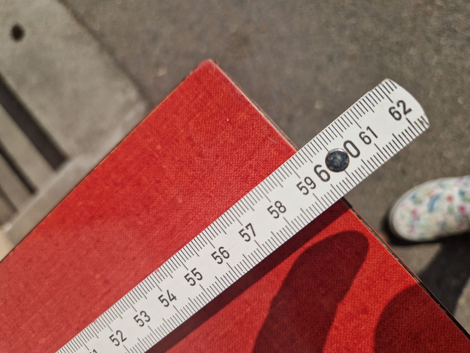 Tische: Kelko Klapptisch rot 60er Jahre  – Gebraucht aus Mörigen von Clio111 7