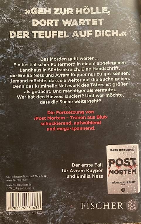 Bücher: POST MORTEM Zeit der Asche – Gebraucht aus Pitasch von brunic28229 1