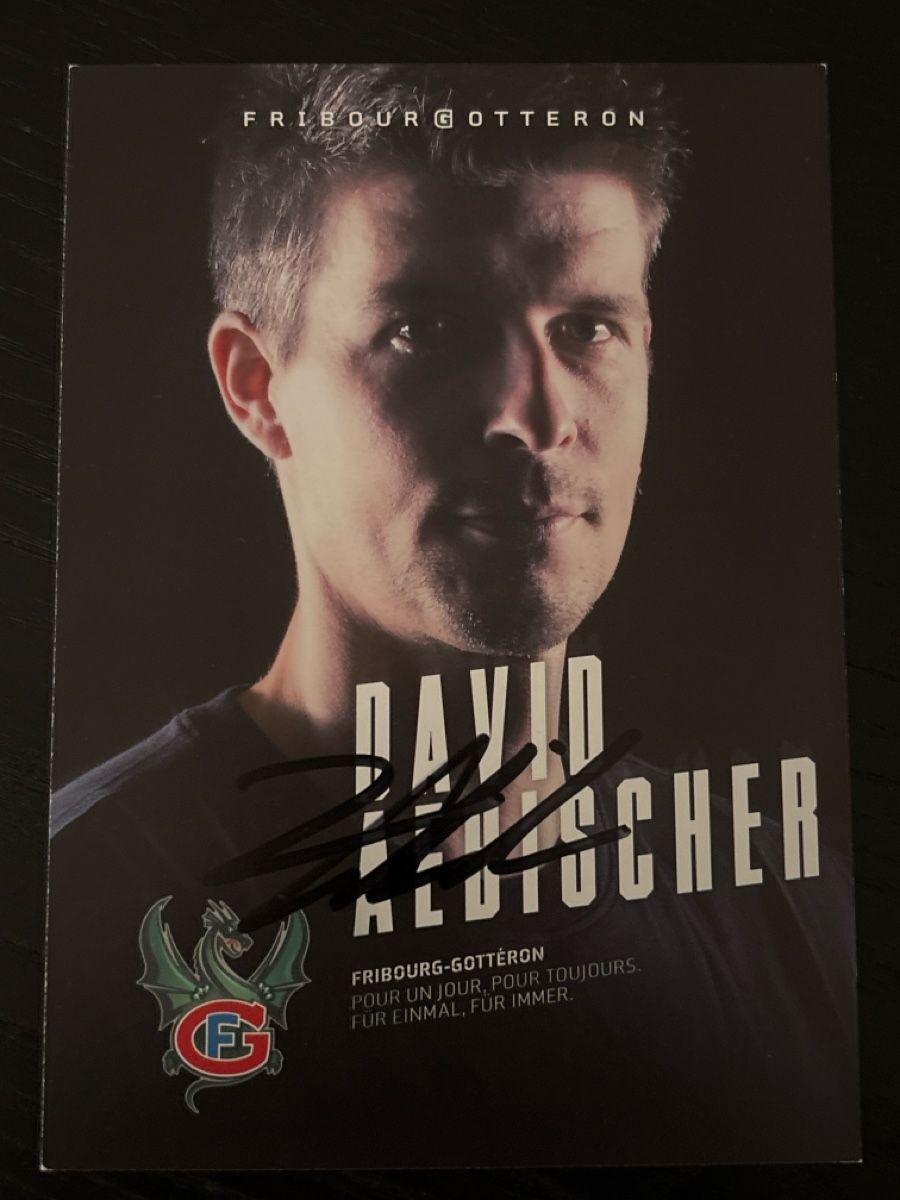 Autografi: Original Autogrammkarte David Aebischer - Top Zustand! – Usato da Uetendorf venduto da hoisle