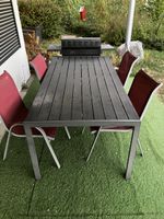 Gartentisch + 4 Stühle