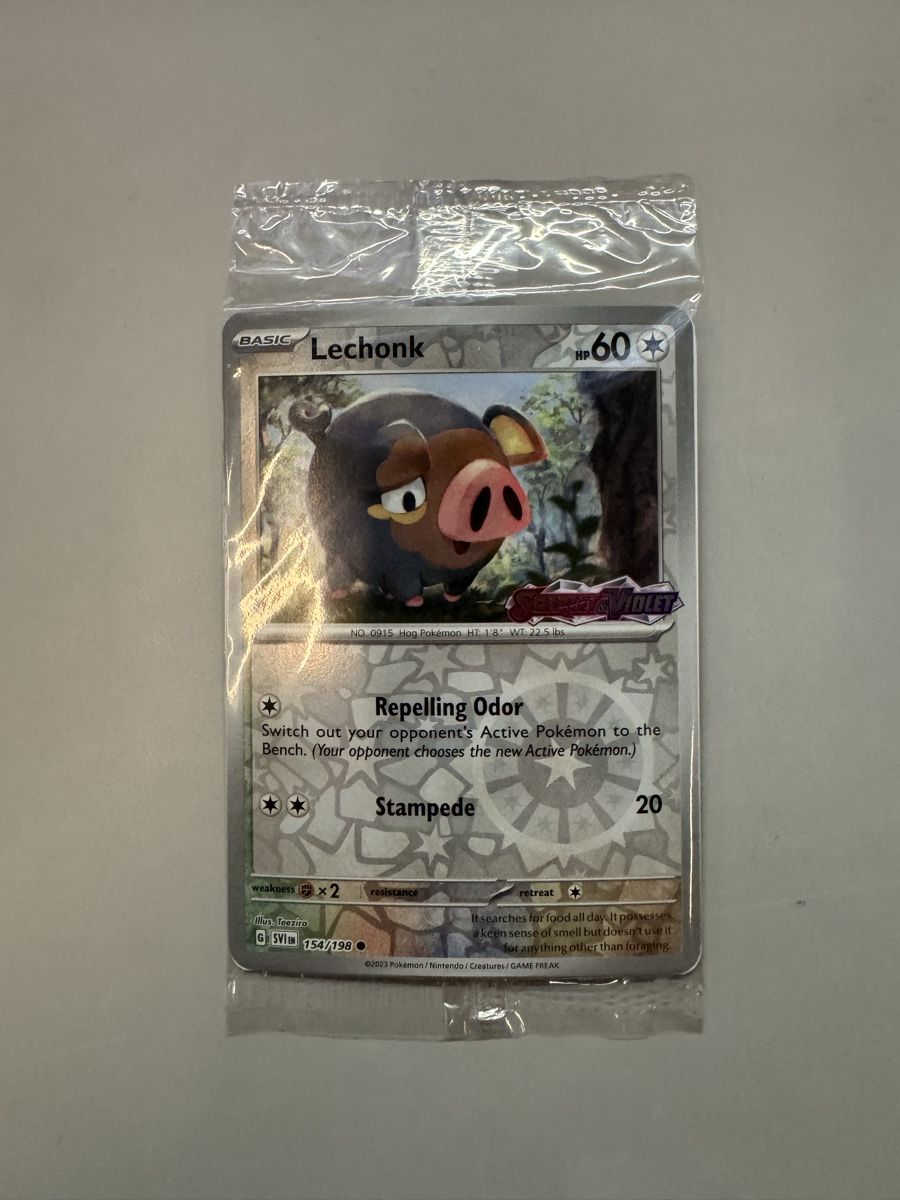 Pokémon Carte collezionabili: Lechonk 154/188 Stamp – Nuovo e nell'imballaggio originale da Niederhasli venduto da tcgpoint