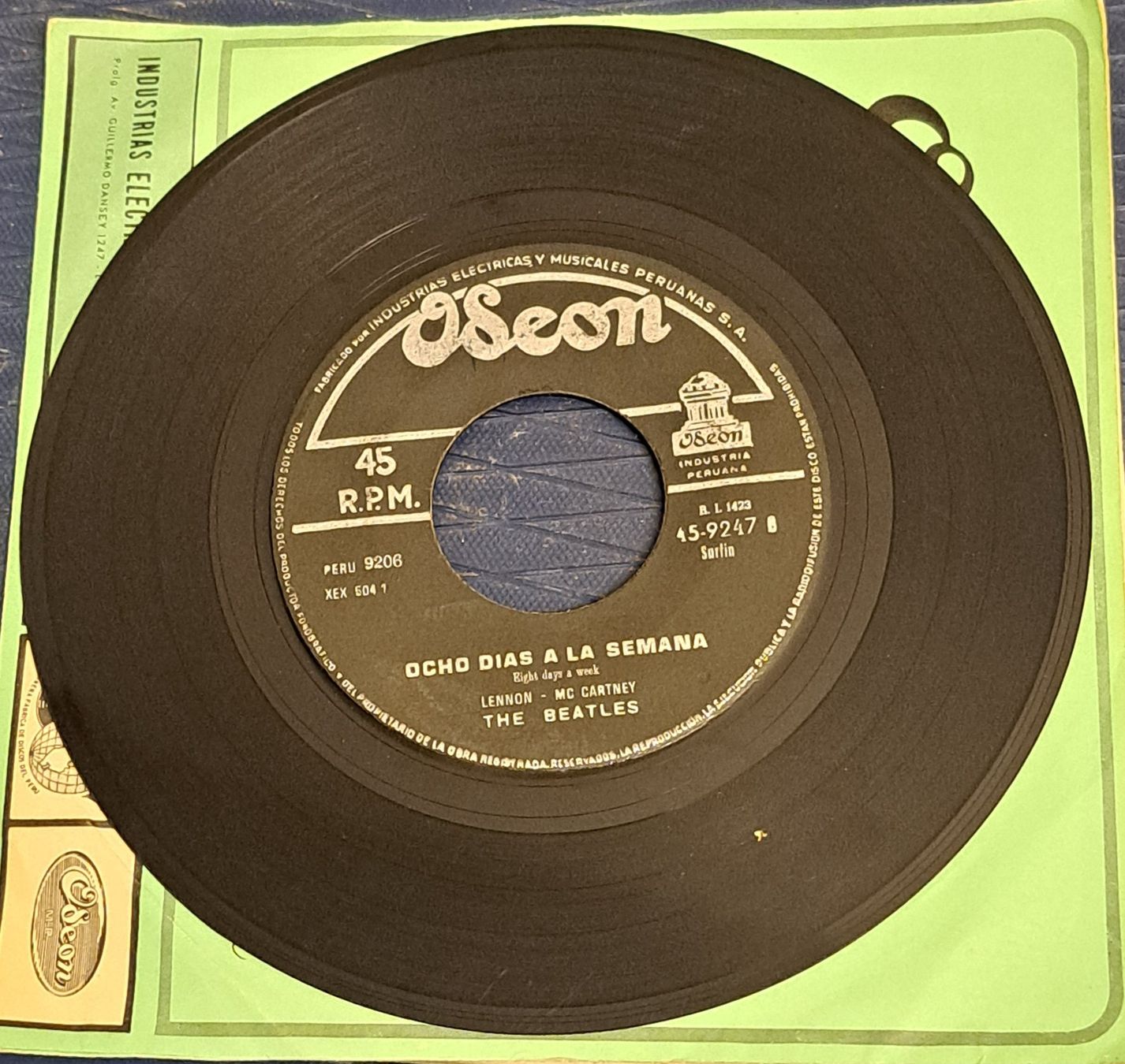 Dischi in vinile: Beatles Singles Paket 2 Stück_45rpm-Set made in Peru – Usato da Schlieren venduto da Rcaliforni 3