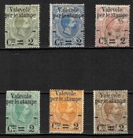 1890 Italien Regno Stampe */°