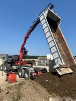 Hakengerät - Abrollkipper / Fliegl HKL 22 mit Fassi Kran
