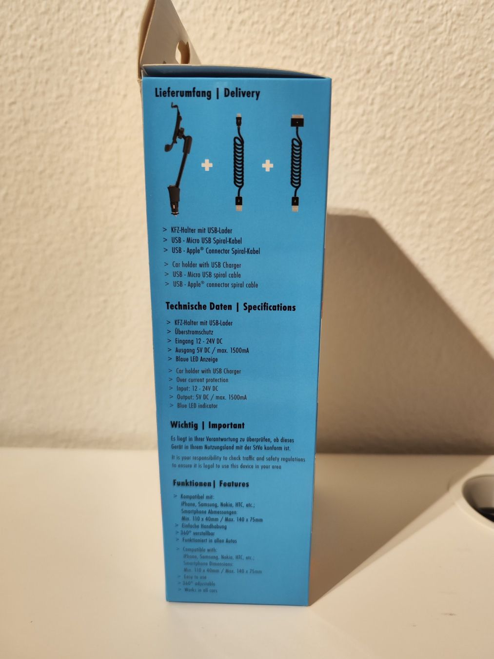 Supporti a parete: Handy Halterung – Nuovo e nell'imballaggio originale da Birmensdorf ZH venduto da Hagenbuchertrade 3