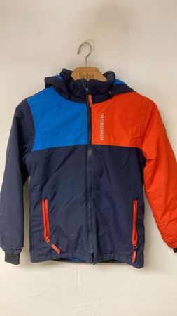 Skijacke Gr. 140 blau/rot